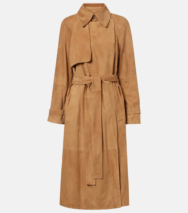  Proenza Schouler Proenza Schouler Ramona Suede Trench Coat 