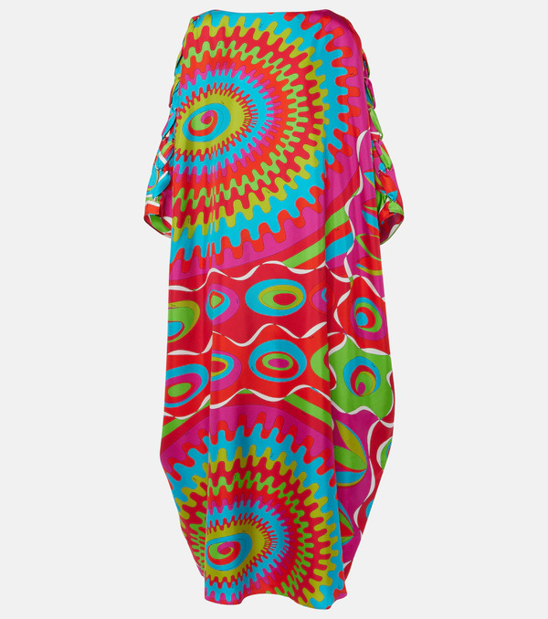  Pucci Pucci Bersaglio Silk Kaftan 