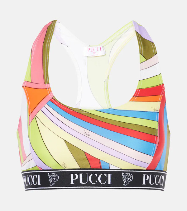  Pucci Pucci Iride Sports Bra 