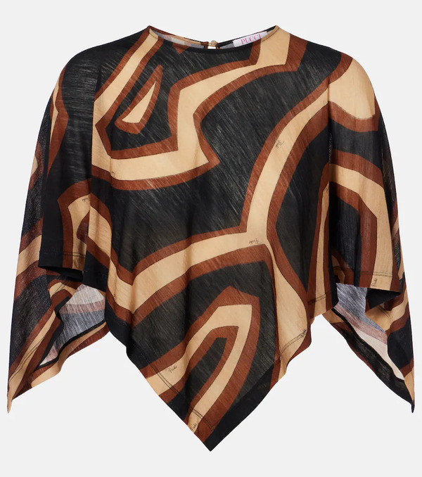  Pucci Pucci Labirinto Wool-blend Blouse 