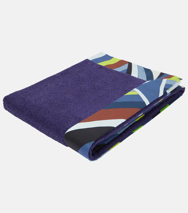  Pucci Pucci Printed Cotton Beach Towel 