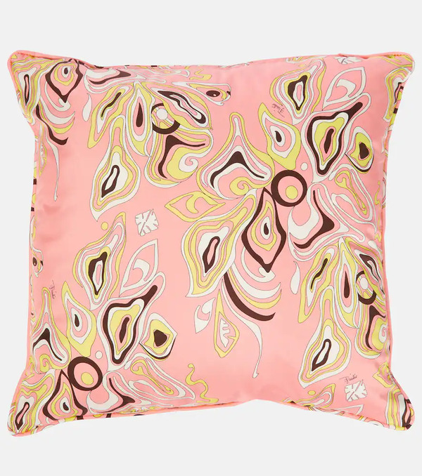  Pucci Pucci Printed Silk Twill Pillow 