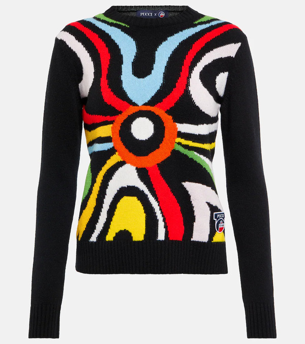  Pucci Pucci X Fusalp Marmo Wool Sweater 