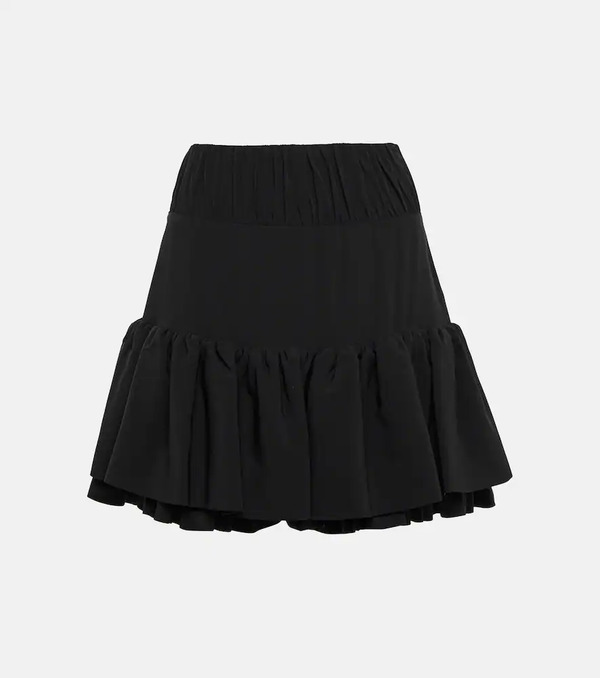  Rabanne Rabanne Ruffled High-rise Miniskirt 