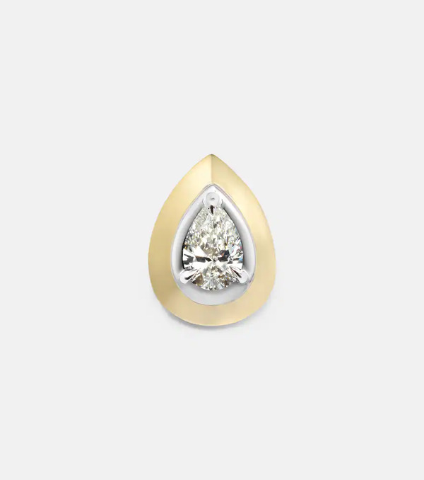  Rainbow K Rainbow K 9kt Gold Single Earring With Diamond 