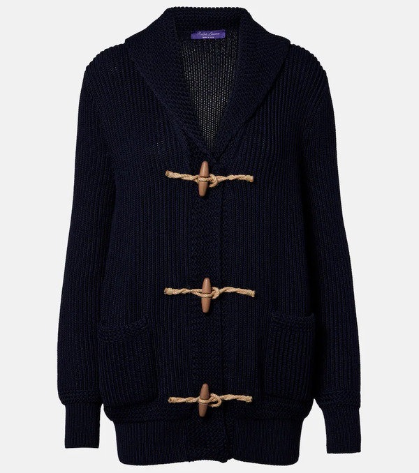  Ralph Lauren Collection Ralph Lauren Collection Cotton And Silk Cardigan 