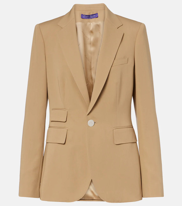  Ralph Lauren Collection Ralph Lauren Collection Parker Wool Gabardine Blazer 