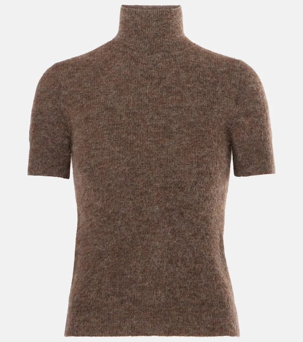  Ralph Lauren Collection Ralph Lauren Collection Wool-blend Turtleneck Top 