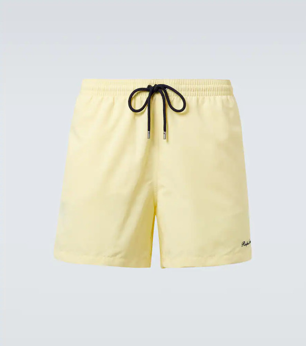  Ralph Lauren Purple Label Ralph Lauren Purple Label Logo Swim Trunks 