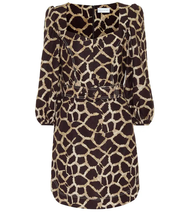 Rebecca Vallance Rebecca Vallance Acacia Linen-blend Minidress 