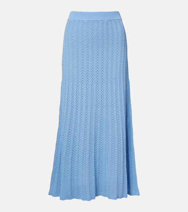  Rebecca Vallance Rebecca Vallance Natalie Pointelle Midi Skirt 