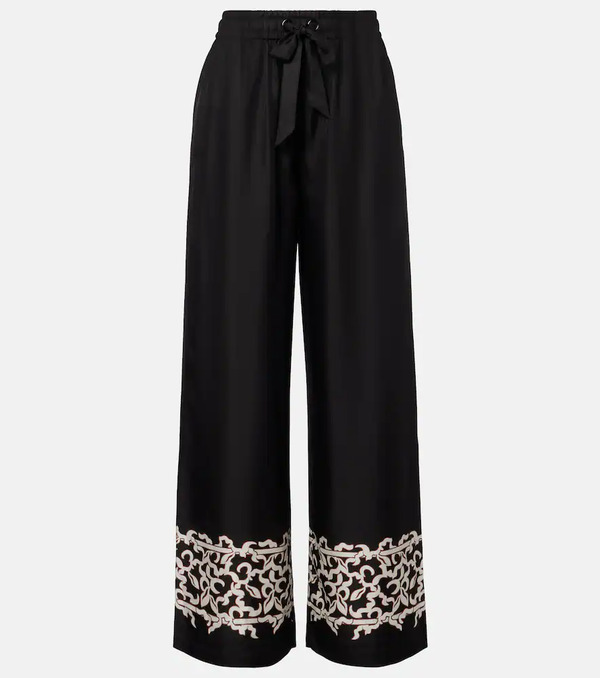  Rebecca Vallance Rebecca Vallance Sundia Silk Wide-leg Pants 