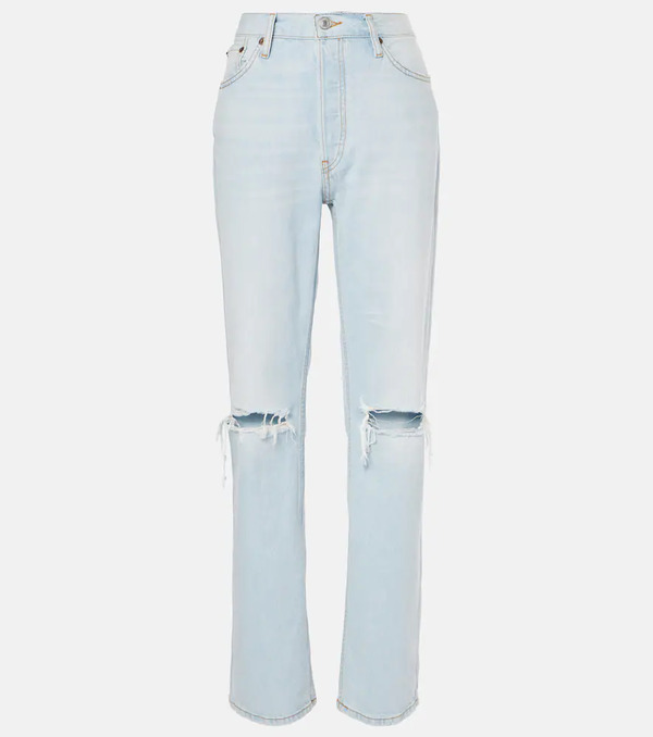  Re/done Re/done Loose High-rise Straight Jeans 