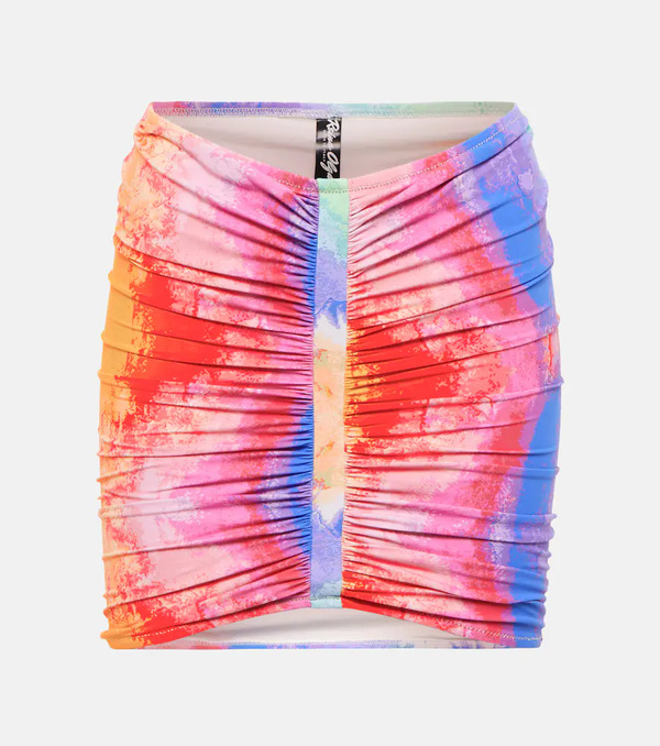  Reina Olga Reina Olga Geraldina Tie-dye Miniskirt 