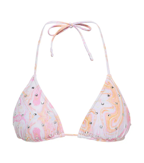  Reina Olga Reina Olga Susan Embellished Bikini Top 