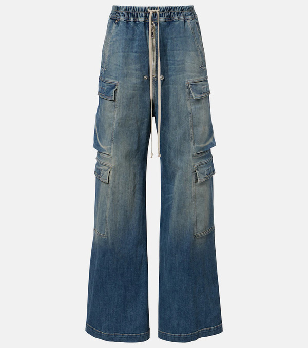  Rick Owens Rick Owens Drkshdw Jumbo Belas Cargo Jeans 