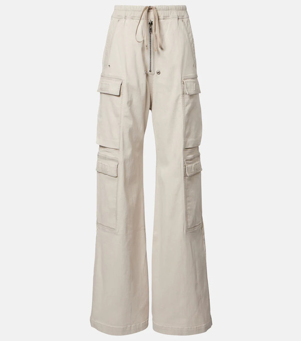  Rick Owens Rick Owens Jumbo Cotton-blend Cargo Pants 