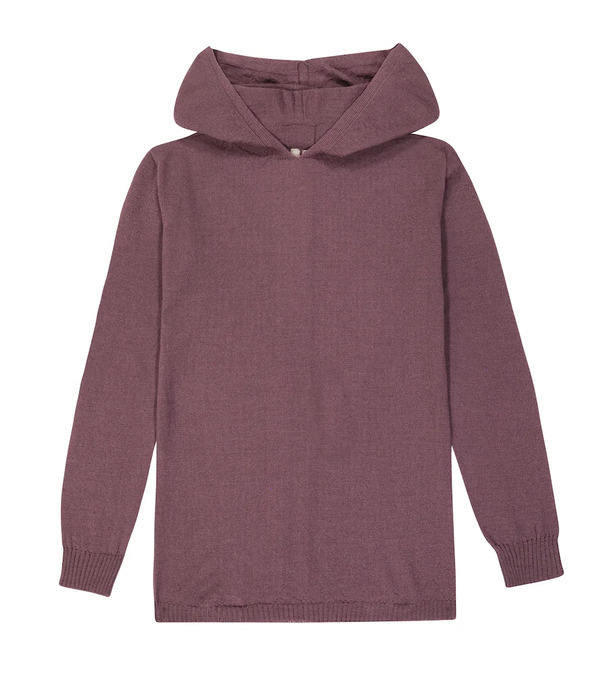  Rick Owens Kids Rick Owens Kids Virgin Wool Hoodie 