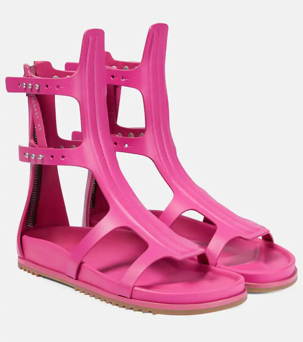  Rick Owens Rick Owens Rubber Gladiator Sandals 