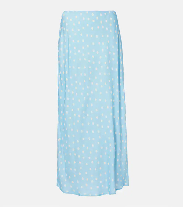  Rixo Rixo Ardith Polka-dot Midi Skirt 
