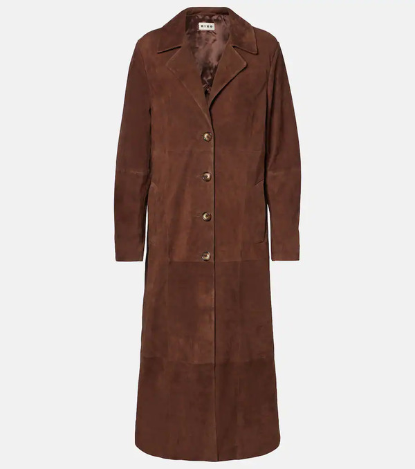  Rixo Rixo Astraea Suede Coat 