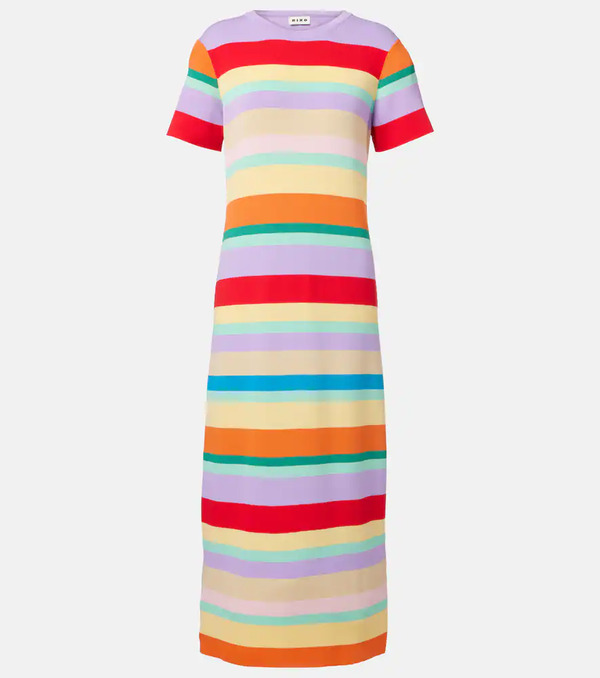  Rixo Rixo Duster Striped Maxi Dress 