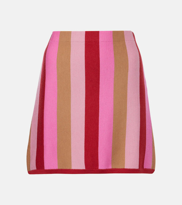  Rixo Rixo Liesel Wool-blend Miniskirt 
