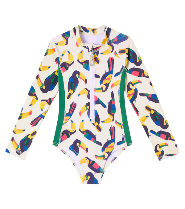  Roarsome Roarsome Beak The Toucan Rashguard Swimsuit 