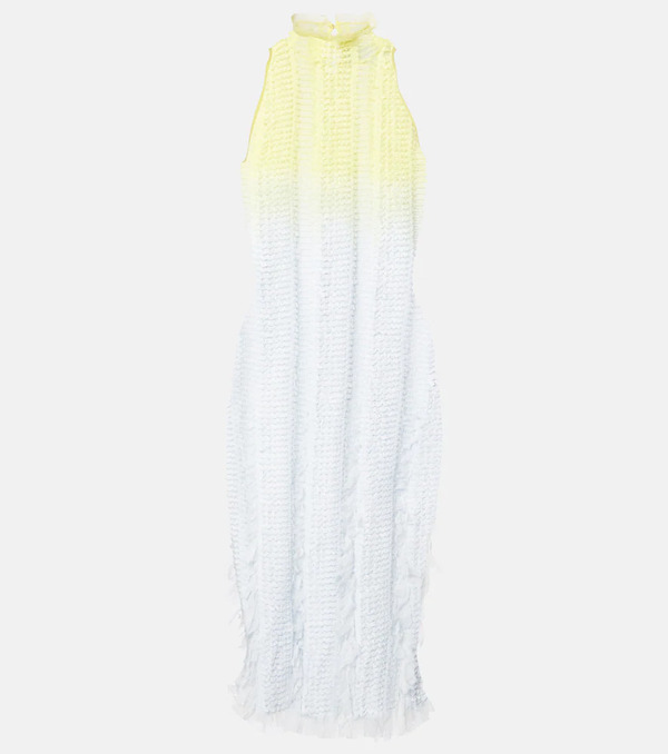  Roberta Einer Roberta Einer Angel Ombrã© Knitted Midi Dress 
