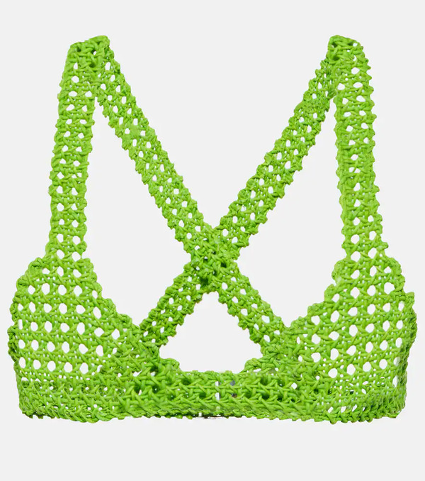  Roberta Einer Roberta Einer Element Crochet Cotton Bralette 