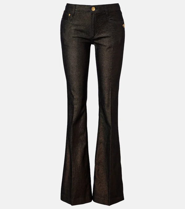 Roberto Cavalli Roberto Cavalli Embellished Flared Jeans 