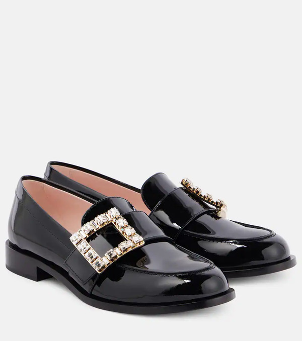  Roger Vivier Roger Vivier Trã¨s Vivier Patent Leather Loafers 