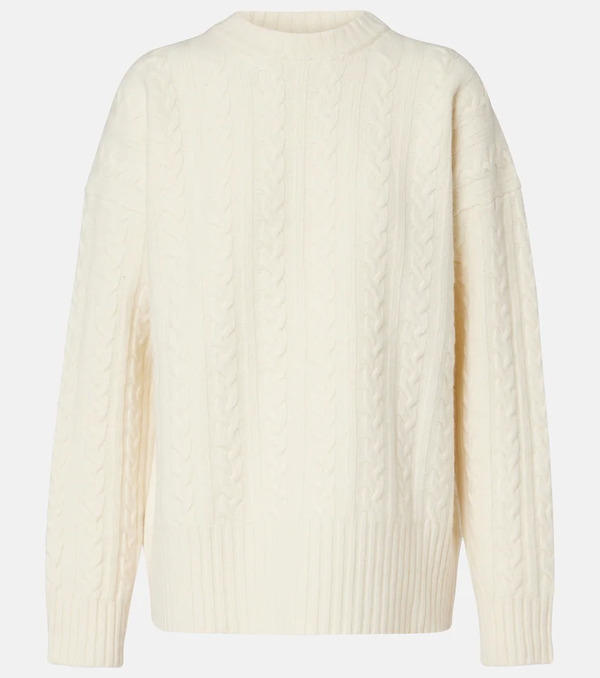  Rohe Rã³he Cable-knit Wool Sweater 