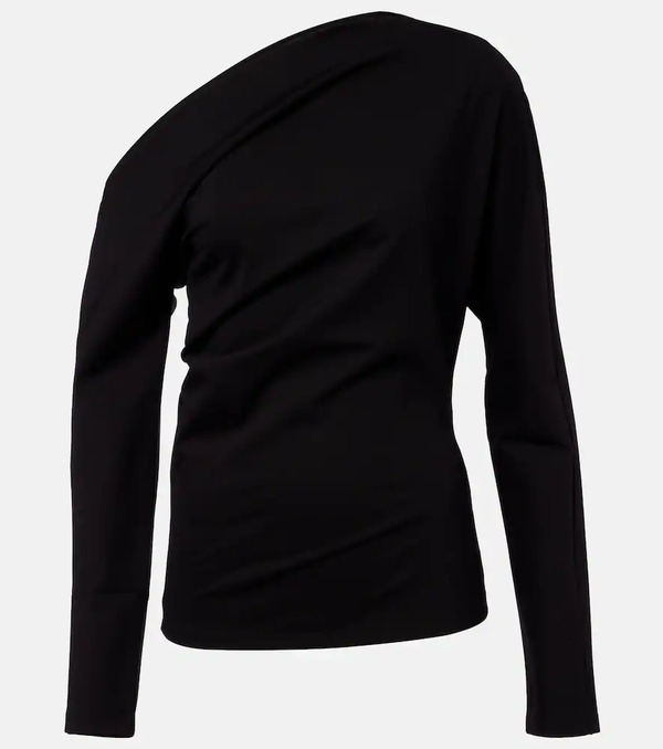  Rohe Rã³he Draped One-shoulder Top 
