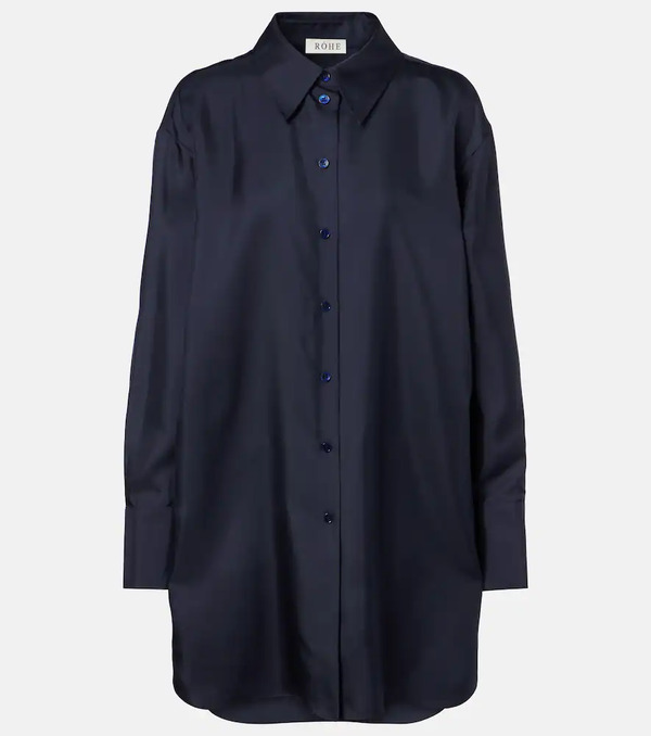  Rohe Rã³he Oversized Silk Shirt 