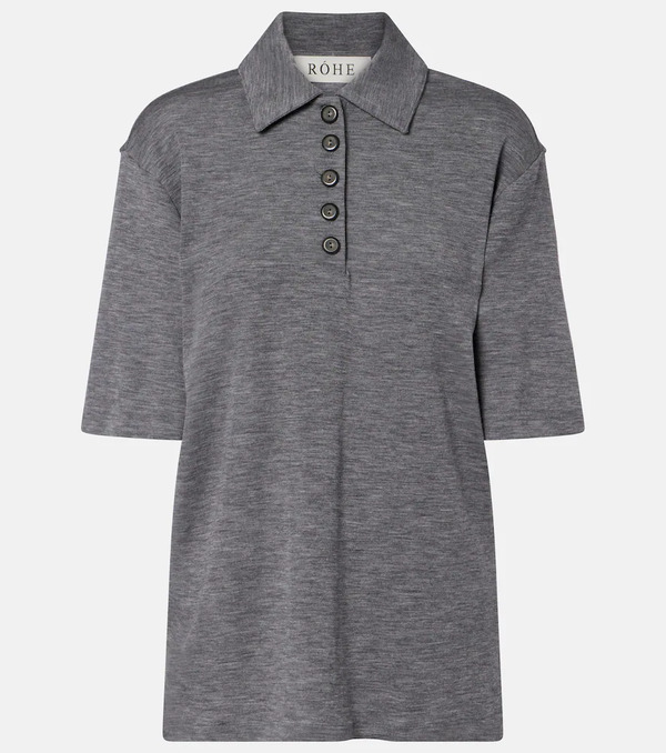  Rohe Rã³he Wool Polo Shirt 
