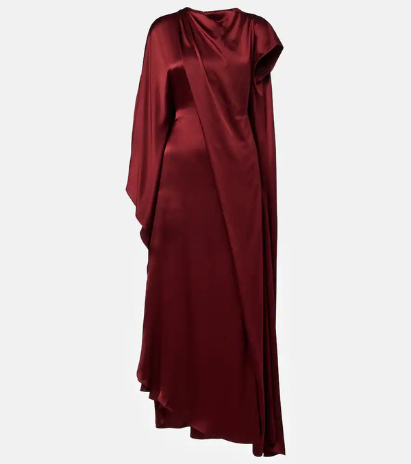  Roksanda Roksanda Hiba Caped Silk Gown 