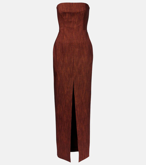  Roksanda Roksanda Shani Wool And Cotton Bustier Gown 