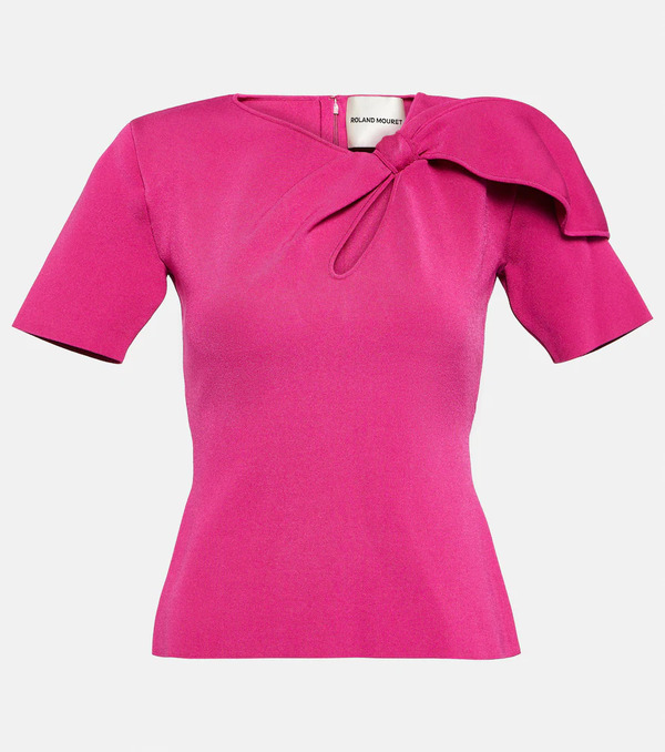 Roland Mouret Roland Mouret Asymmetric Cutout Top 