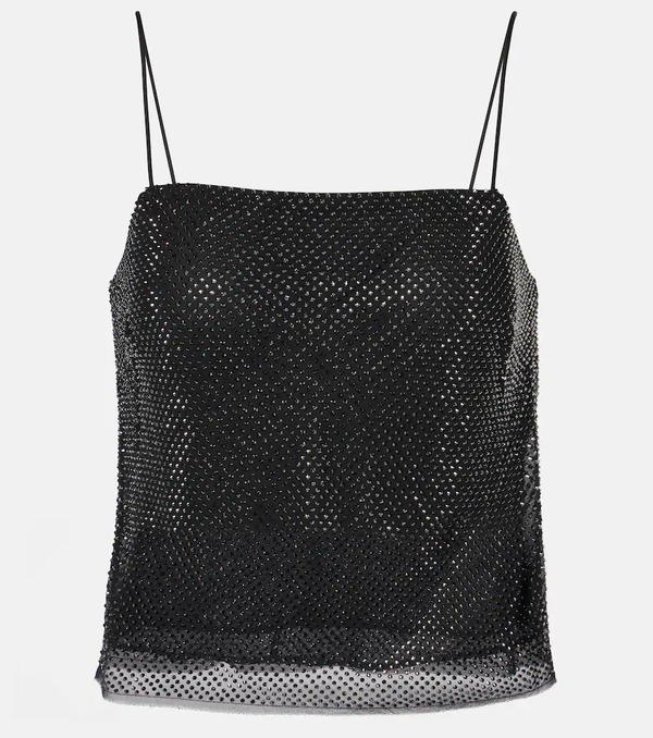  Roland Mouret Roland Mouret Embellished Silk Chiffon Camisole 