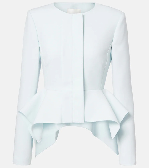  Roland Mouret Roland Mouret Peplum Crãªpe Blazer 