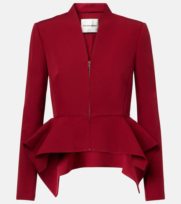  Roland Mouret Roland Mouret Peplum Crãªpe Jacket 