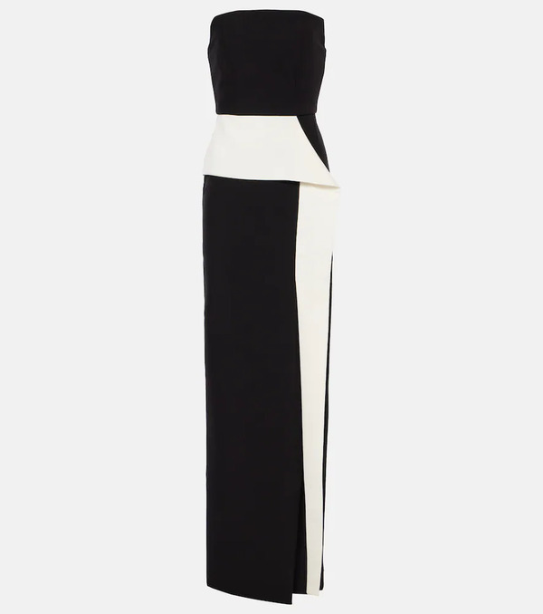  Roland Mouret Roland Mouret Strapless Crãªpe Gown 