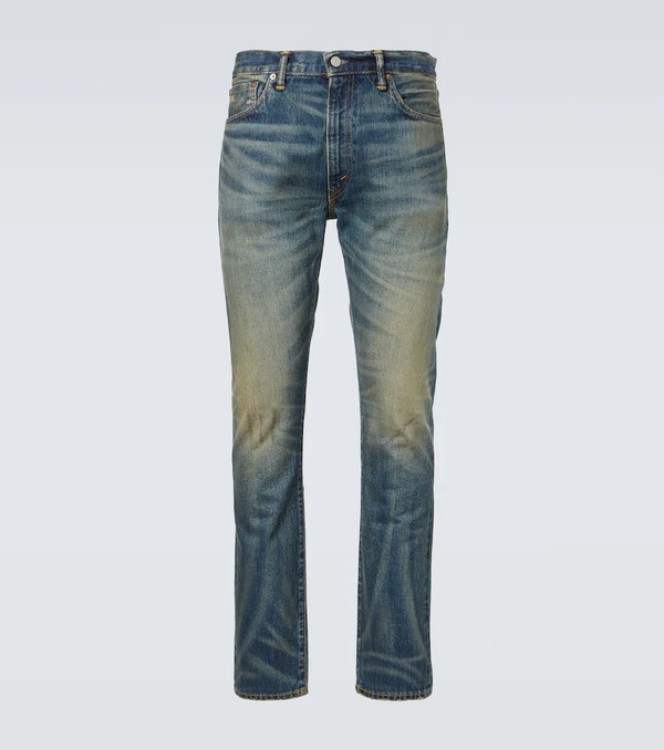  Rrl Rrl Faded Slim Jeans 