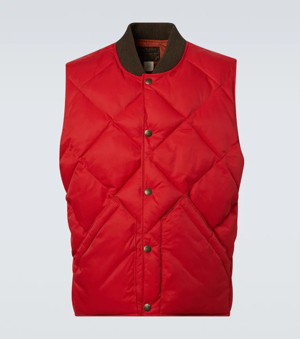  Rrl Rrl Quilted Twill Vest 