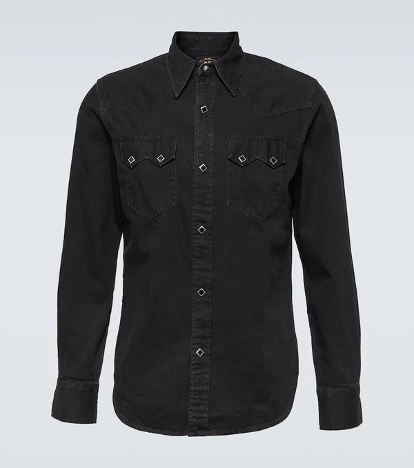  Rrl Rrl Sawtooth West Denim Shirt 