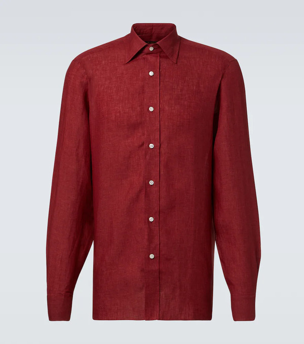  Rubinacci Rubinacci Linen Shirt 