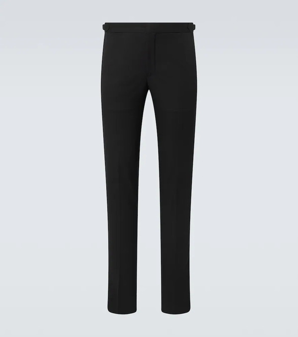  Rubinacci Rubinacci Luca Wool Tuxedo Pants 