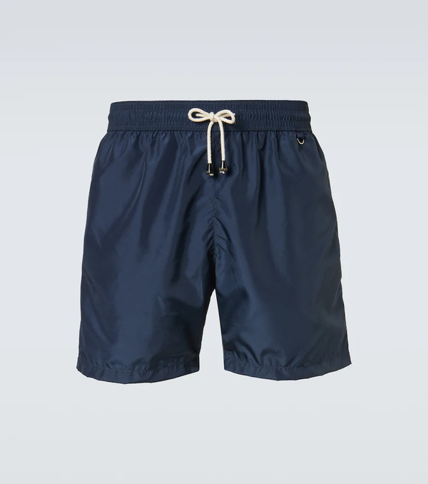 Rubinacci Rubinacci Satin Swim Trunks 