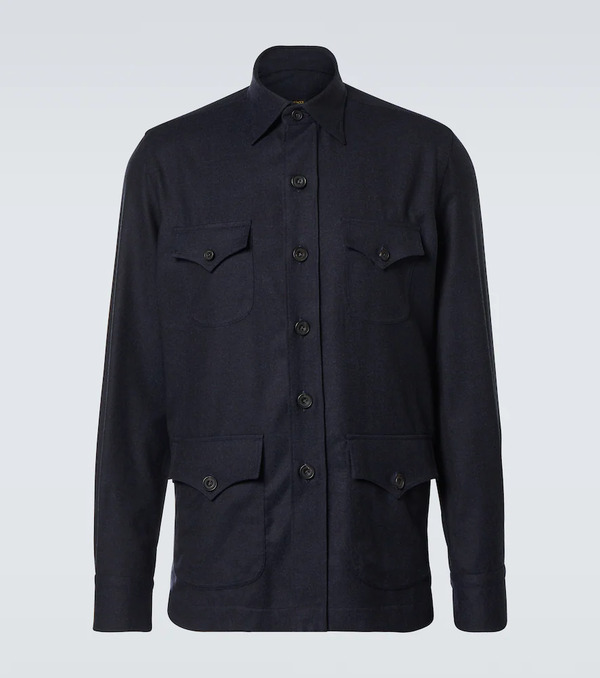  Rubinacci Rubinacci Wool Overshirt 